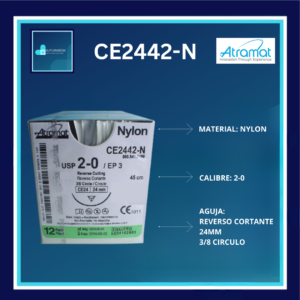 NYLON 2-0 CE2442 ATRAMAT C/12