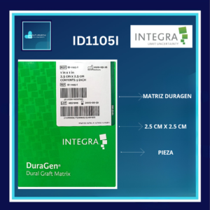 ID1105I MATRIZ DURAGEN 2.5 CM X 2.5 CM PIEZA