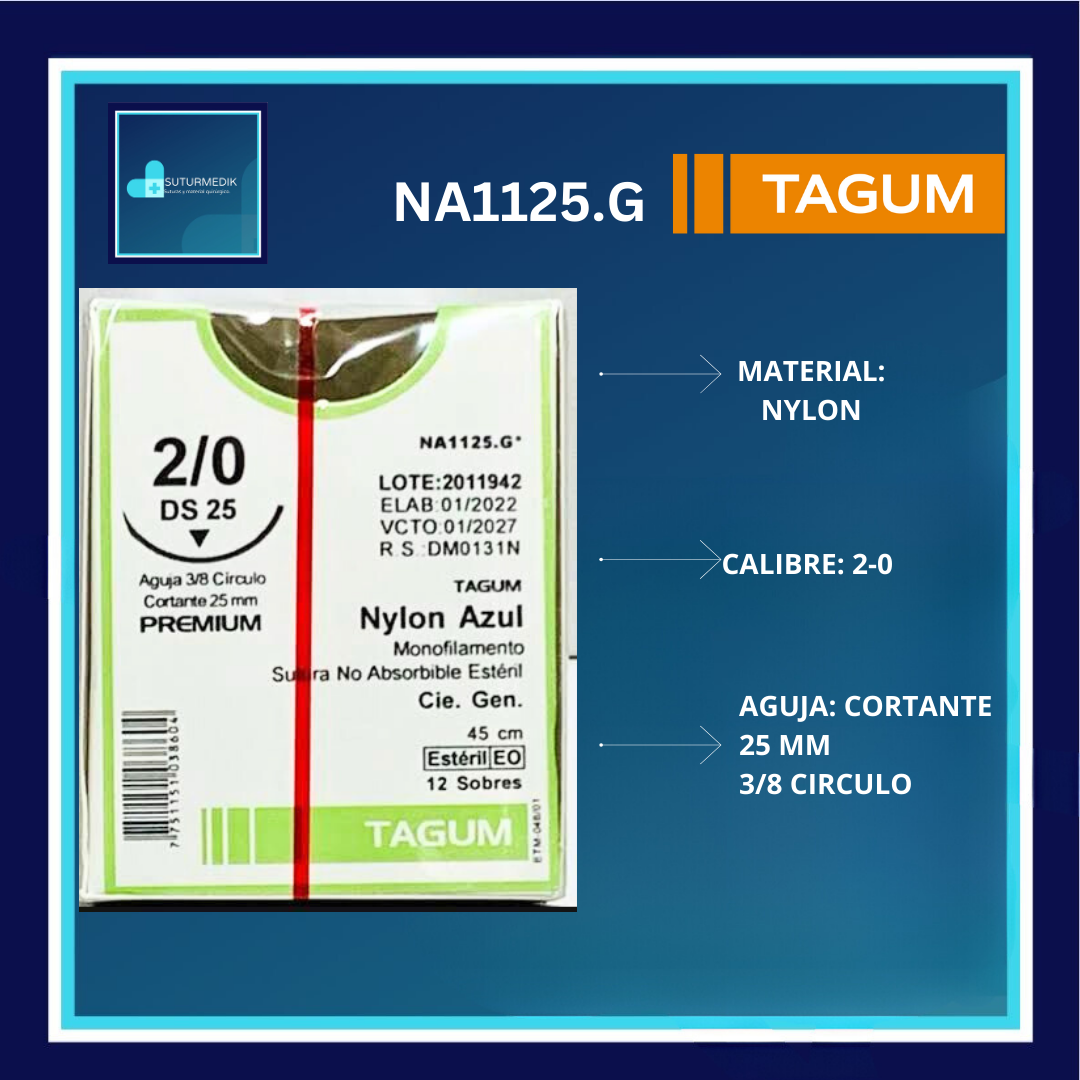 NYLON 2-0 NA1125-G TAGUM C/12