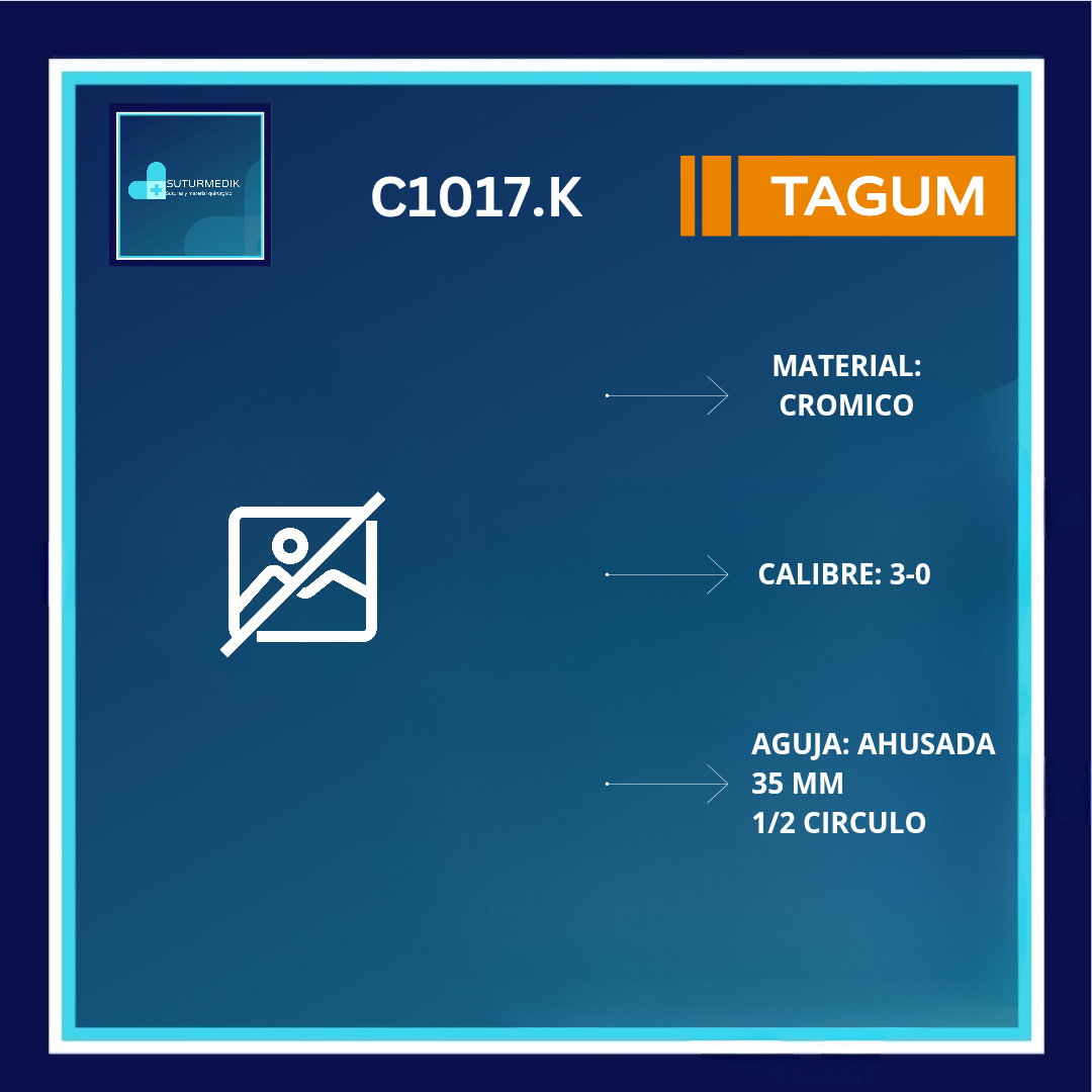 CROMICO 3-0  C1017.K TAGUM C/12