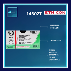 ETHILON 4-0 14502T DOCENA ETHICON