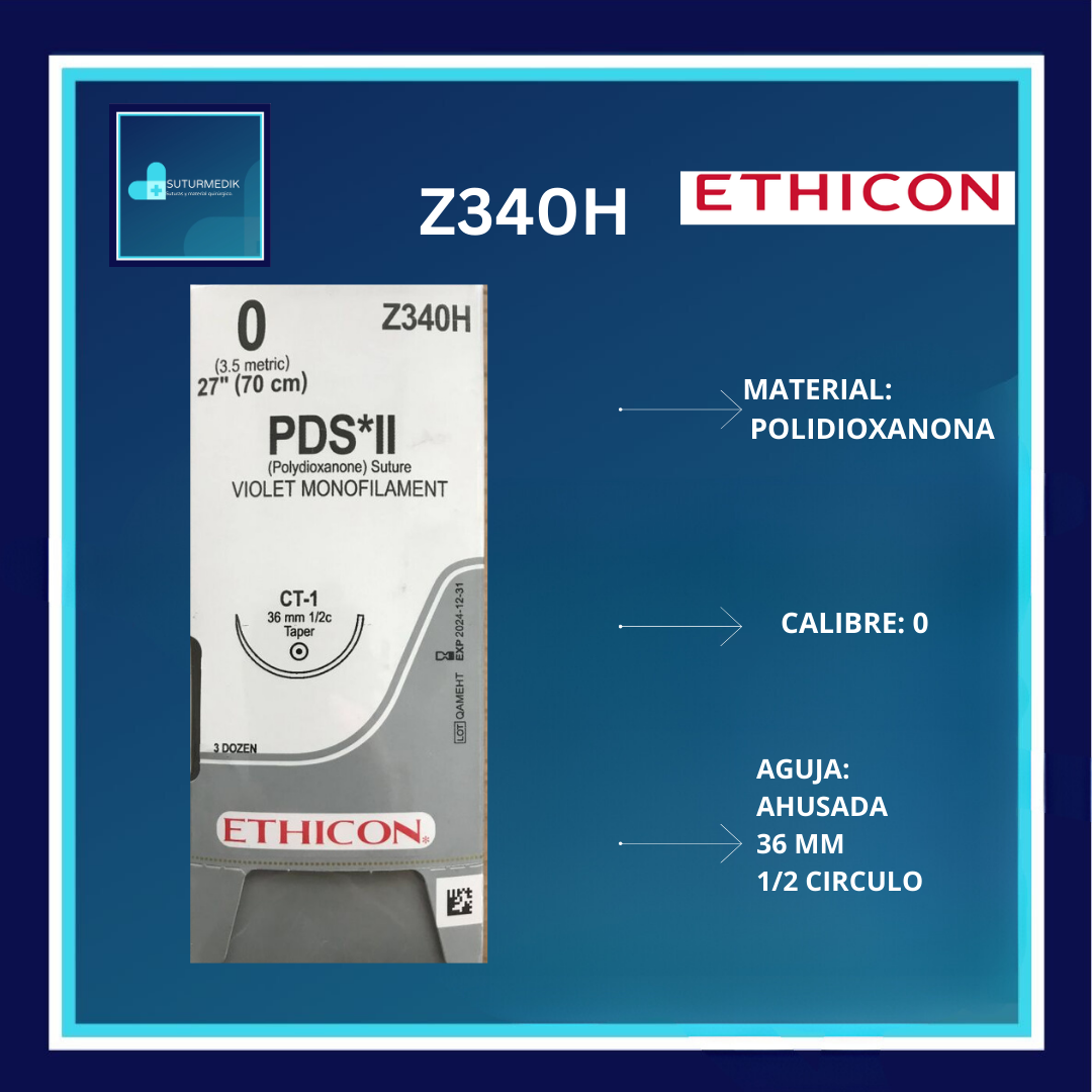 PDS II 0 Z340H DOCENA ETHICON