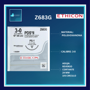 PDS II 3-0 Z683G DOCENA ETHICON
