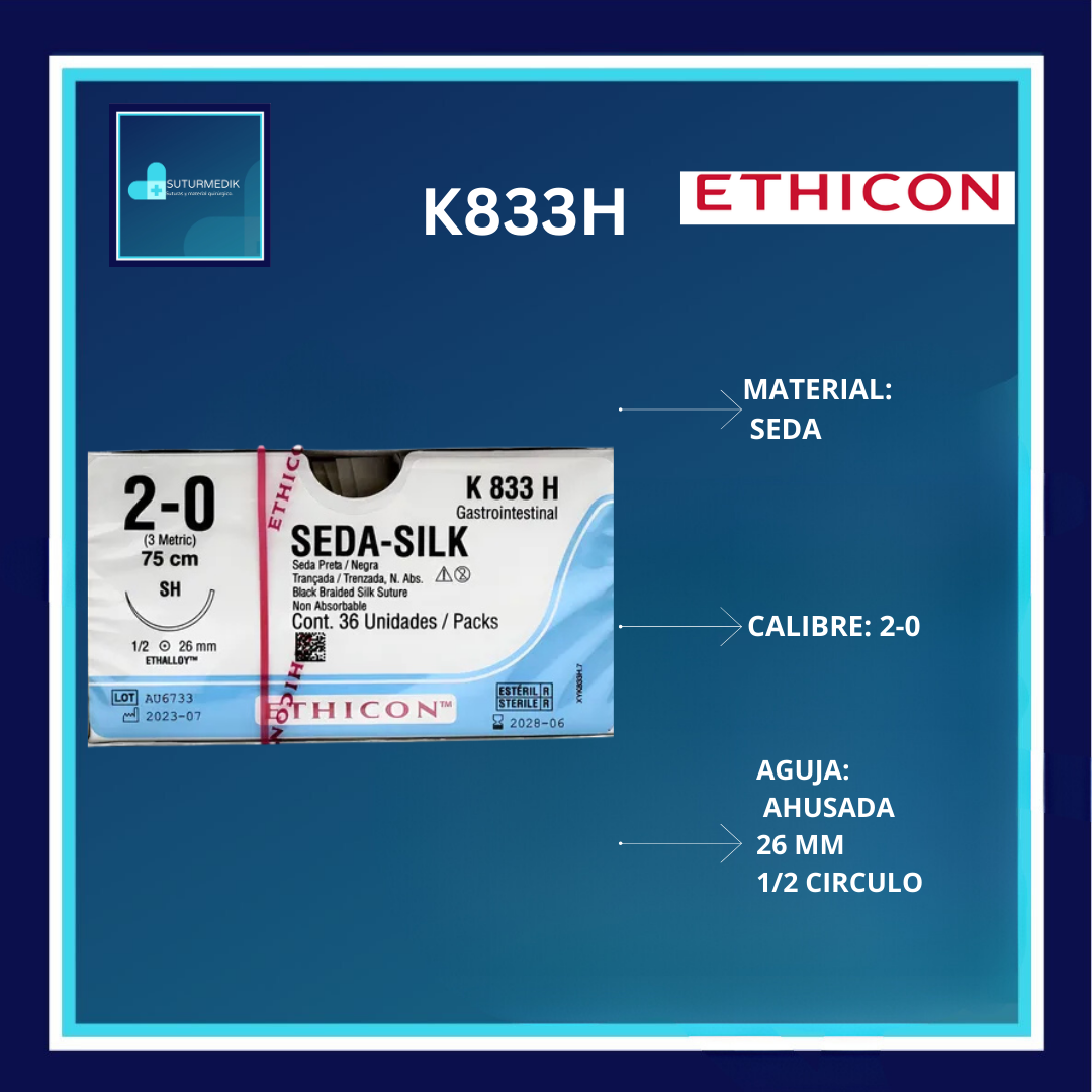 SEDA 2-0 K833H DOCENA ETHICON