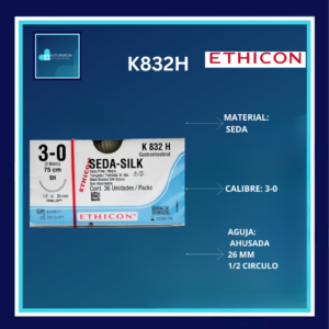 SEDA 3-0 K832H DOCENA ETHICON