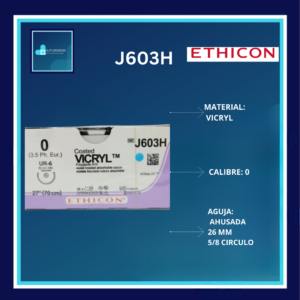 VICRYL 0 J603H DOCENA ETHICON