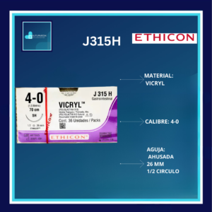 VICRYL 4-0 J315H DOCENA ETHICON