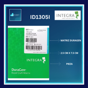 ID1305I MATRIZ DURAGEN 2.5 CM X 7.5 CM  PIEZA