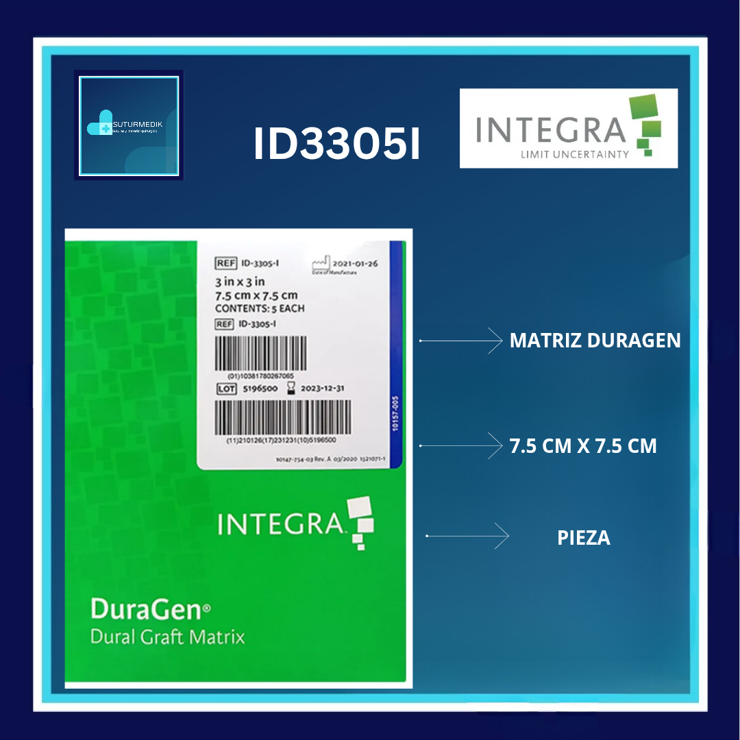 ID3305I MATRIZ DURAGEN 7.5 CM X 7.5 CM PIEZA