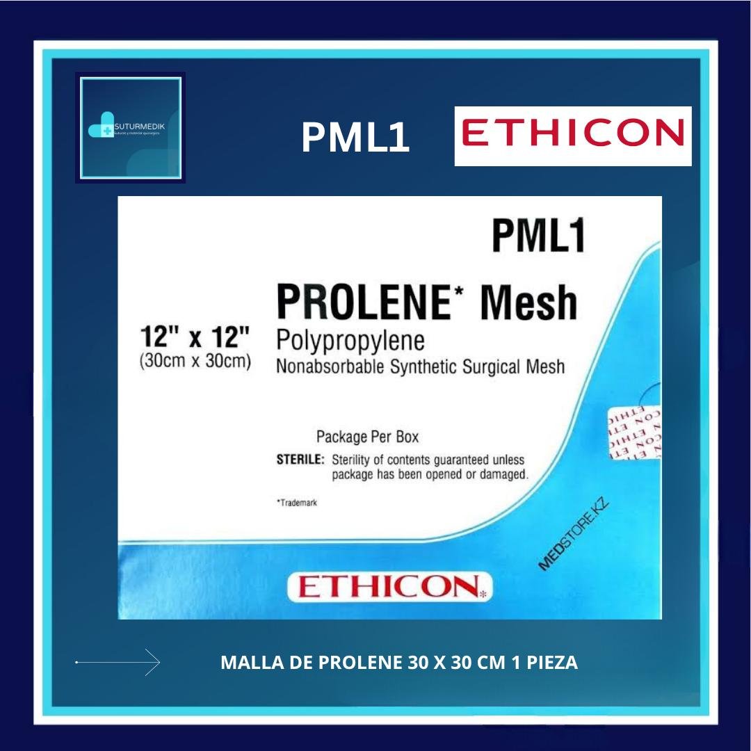 MALLA DE PROLENE PML1 30 X 30 CM